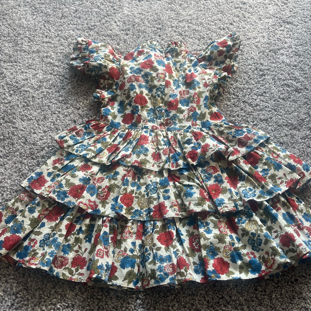 NWT Doen Calliope Dress in Liberty London Lydden Garden Sz 4 - Picture 6 of 6